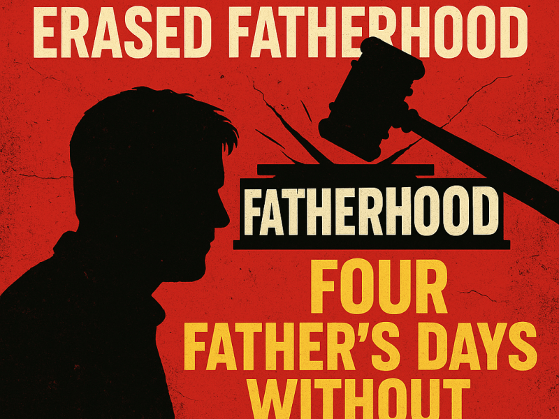 The Courtroom That Erased Fatherhood: Four Father’s Days Without a Word