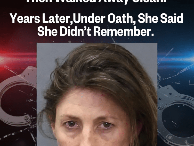 She Slipped the Cuffs, Fought Two Officers, Drove Impaired — Then Walked Away Clean. Years Later, Under Oath, She Said She Didn’t Remember.