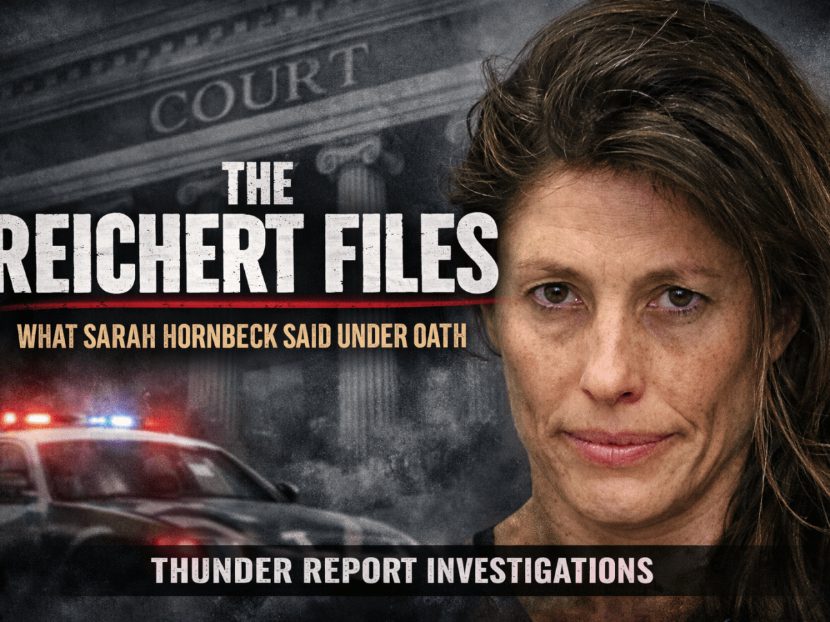 What Sarah Hornbeck Admitted Under Oath